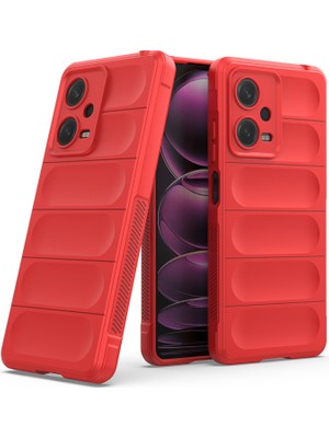 Dexmon Redmi Note 12 5g Kılıf Mat Parmak Izi Yapmaz Elden Kaydırmaz Içi Kadife Kamera Korumalı Silikon