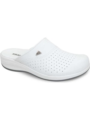 Ceyo 9844 Ortopedik Flex Rahat Anatomik Sabo Terlik Beyaz