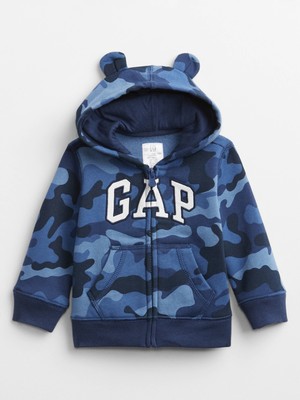 Gap Erkek Bebek Logo Baskılı Sweatshirt