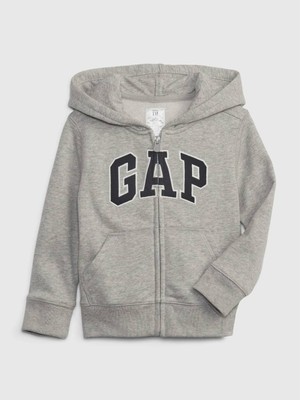 Gap Erkek Bebek Logo Fermuarlı Sweatshirt