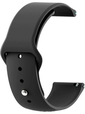 Gpack Samsung Galaxy Watch 6 40MM Kordon Mat Klasik Silikon Krd 11 Siyah