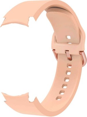 Gpack Samsung Galaxy Watch 6 44MM Kordon Model Uyumlu Kançalı Silikon Krd 50 Bronz