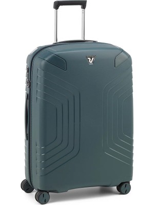 Roncato Unisex Valiz 57620187 Roncato Ypsilon 4.0 Trolley Medium Eco Verde Bottiglia 68X44X24