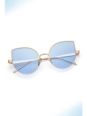 Vipfoni Cat Eye Metal Çerçeve Kadın Güneş Gözlüğü