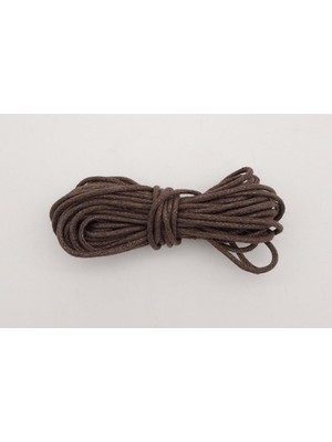 Angel Çanta Aksesuar Koyu Kahverengi Mumlu Koton Ip 5 Metre