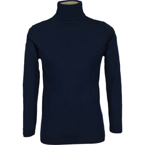 Cengiz İnler Tam Balıkçı Düz Slim Fit Erkek Triko