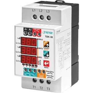 Tdk-30 Dijital Kontaktörlü Trifaze Dalgıç Kontrol Rölesi
