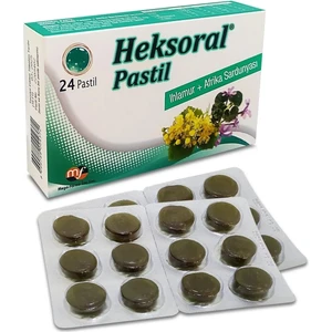 Heksoral Ihlamur + Afrika Sardunyası 24 Pastil