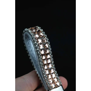 Rose Gold Bagetli Logosuz Anahtarlık