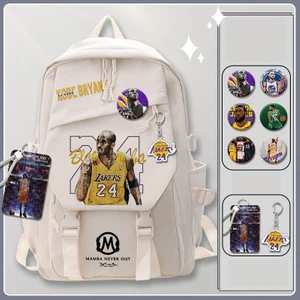 Nba Ortak Okul Çantası Kobe Bryant Büyük Kapasiteli Sırt Çantası Okul Çantası (Yurt Dışından)
