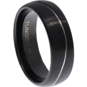 Erkek Tungsten Dalga Model Yüzük
