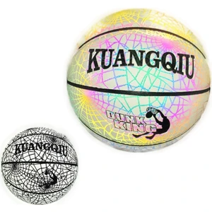 No.7 Crazy Ball Spider Yansıtıcı Yakışıklı Kişilik Kobe Bryant Aydınlık Yansıtıcı Basketbol Topu (Yurt Dışından)