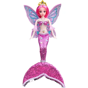 Deniz Kızı Prenses Barbie Bebek Suda Oynuyor El Yapımı Bebek (Yurt Dışından)