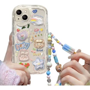 Üç Boyutlu Bebek Karikatür Iphonexr Şok Emici Darbeye Dayanıklı Apple Cep Telefonu Kılıfı (Yurt Dışından)