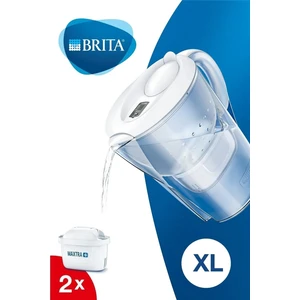 Brita Marella Xl Su Arıtmalı Beyaz Sürahi 3,5 lt + 2 Adet Filtre
