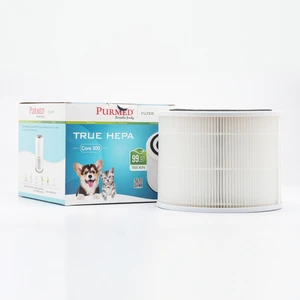 Levoit Core 300, Core 300S Air Purifier Uyumlu Hepa + Karbon Filtre - Beyaz