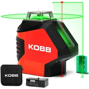 Kobb KBL88G 25 Metre Profesyonel Yatay 360° ve Dikey Otomatik Hizalamalı Nokta Şakül ve Yeşil Çapraz Çizgi Lazer Distomat