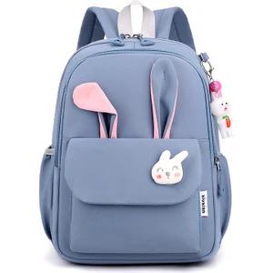 Üç Boyutlu Tavşan Kulakları Ilkokul Okul Çantası Çocuk Sırt Çantası (Yurt Dışından)