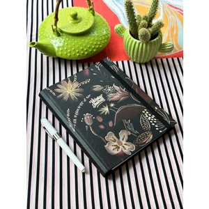 Victoria's Journals Gizli Spiralli Defter Sert Kapak 192 Sayfa 96 Yaprak 17X24 cm 90GR. Noktalı