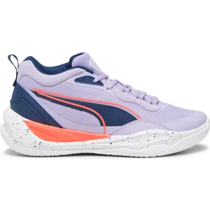 Playmaker Pro Splatter Erkek Beyaz Basketbol Ayakkabısı 37757604