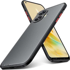 M.TK Moveteck Realme C55 Kılıf Kamera Lens Korumalı Arkası Mat Buzlu Silikon Tuşları Renkli Military Ince Soft Pp Kapak