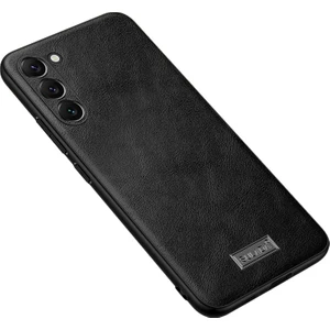Samsung Galaxy S23 5g Için Tpu + Deri Kılıf - Siyah (Yurt Dışından)
