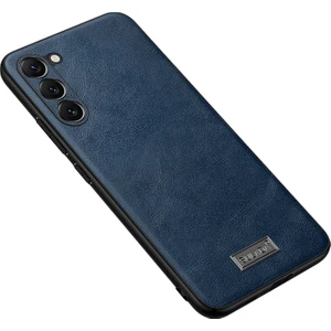 Samsung Galaxy S23 + 5g Için Tpu + Deri Kılıf - Mavi (Yurt Dışından)