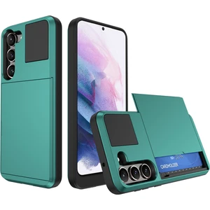 Ykd Store Samsung Galaxy S21 5g Için Kart Yuvası Telefon Kılıfı - Koyu Yeşil (Yurt Dışından)