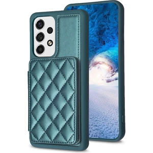 Ykd Store Samsung Galaxy A52 5g / 4g Için BF25 Kart Torbası Telefon Kılıfı - Yeşil (Yurt Dışından)