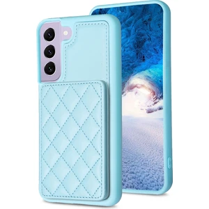 Ykd Store Samsung Galaxy S22+ 5g Için BF25 Kart Torbası Telefon Kılıfı - Mavi (Yurt Dışından)