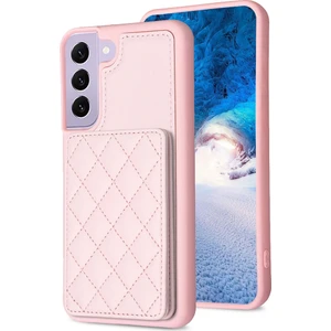 Ykd Store Samsung Galaxy S22+ 5g Için BF25 Kart Torbası Telefon Kılıfı - Pembe (Yurt Dışından)