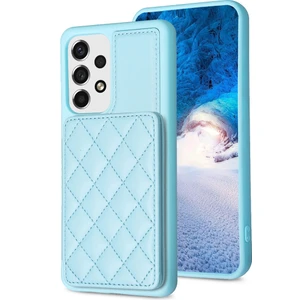 Ykd Store Samsung Galaxy A52 5g / 4g Için BF25 Kart Torbası Telefon Kılıfı - Mavi (Yurt Dışından)