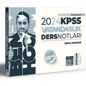 Benim Hocam Yayınları 2024 KPSS Vatandaşlık Ders Notları