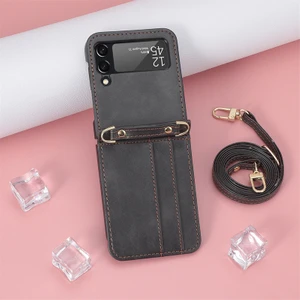 Deritelefon Kılıfı Için Samsung Galaxy Z Flip 4 With Kemerle (Yurt Dışından)