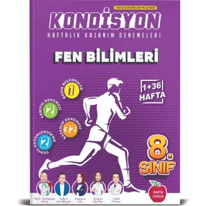 Newton Yayınları 8. Sınıf Kondisyon Fen Bilimleri Denemeleri Yeni