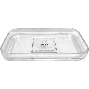 The Mia Clear Banyo Tepsisi 24X14X3 cm