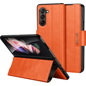Samsung Galaxy Z Fold5 5g Pu Deri Koruyucu Kapak Anti-Drop Stand Telefon Kılıfı (Yurt Dışından)