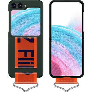 Samsung Galaxy Z Flip5 5g Sert Pc Telefon Kapağı B-Şekilli Halka Tutucu ile Koruyucu Kasa (Yurt Dışından)