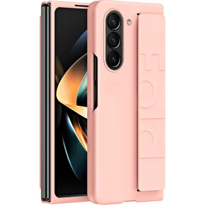Samsung Galaxy Z Fold5 5g Bilek Kayışı Telefon Kılıfı, Kıvrık Önleyici Kauçuklu Pc Telefon Kapağı (Yurt Dışından)