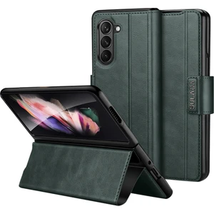 Samsung Galaxy Z Fold5 5g Pu Deri Koruyucu Kapak Anti-Drop Stand Telefon Kılıfı (Yurt Dışından)