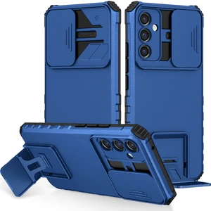Samsung Galaxy A34 5g Kickstand Telefon Kılıfı Pc+ Tpu Slayt Kamera Kapağı ile Telefon Koruyucusu (Yurt Dışından)