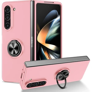 Samsung Galaxy Z Fold5 5g Yüzük Kickstand Telefon Kasası Destek Araba Montajı Sert Pc Koruyucu Kapak (Yurt Dışından)