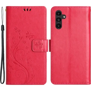 Samsung Galaxy M14 5g Baskılı Kelebekler Pu Deri Telefon Kılıfı Cüzdan Kapak Standı Kayış (Yurt Dışından)