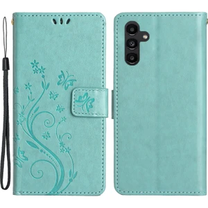 Samsung Galaxy M14 5g Baskılı Kelebekler Pu Deri Telefon Kılıfı Cüzdan Kapak Standı Kayış (Yurt Dışından)