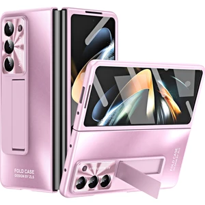 Samsung Galaxy Z Fold5 5g Sabit Pc Kickstand Case Shockproof Ag Mat Telefon Kapağı (Yurt Dışından)