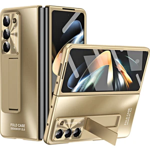 Samsung Galaxy Z Fold5 5g Sabit Pc Kickstand Case Shockproof Ag Mat Telefon Kapağı (Yurt Dışından)
