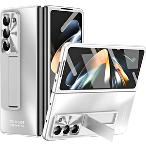 Samsung Galaxy Z Fold5 5g Sabit Pc Kickstand Case Shockproof Ag Mat Telefon Kapağı (Yurt Dışından)