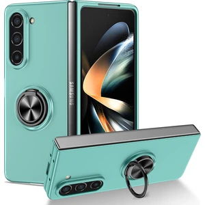 Samsung Galaxy Z Fold5 5g Yüzük Kickstand Telefon Kasası Destek Araba Montajı Sert Pc Koruyucu Kapak (Yurt Dışından)