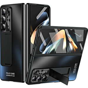 Samsung Galaxy Z Fold5 5g Sabit Pc Kickstand Case Shockproof Ag Mat Telefon Kapağı (Yurt Dışından)