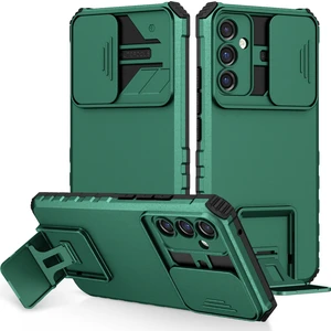 Samsung Galaxy A34 5g Kickstand Telefon Kılıfı Pc+ Tpu Slayt Kamera Kapağı ile Telefon Koruyucusu (Yurt Dışından)